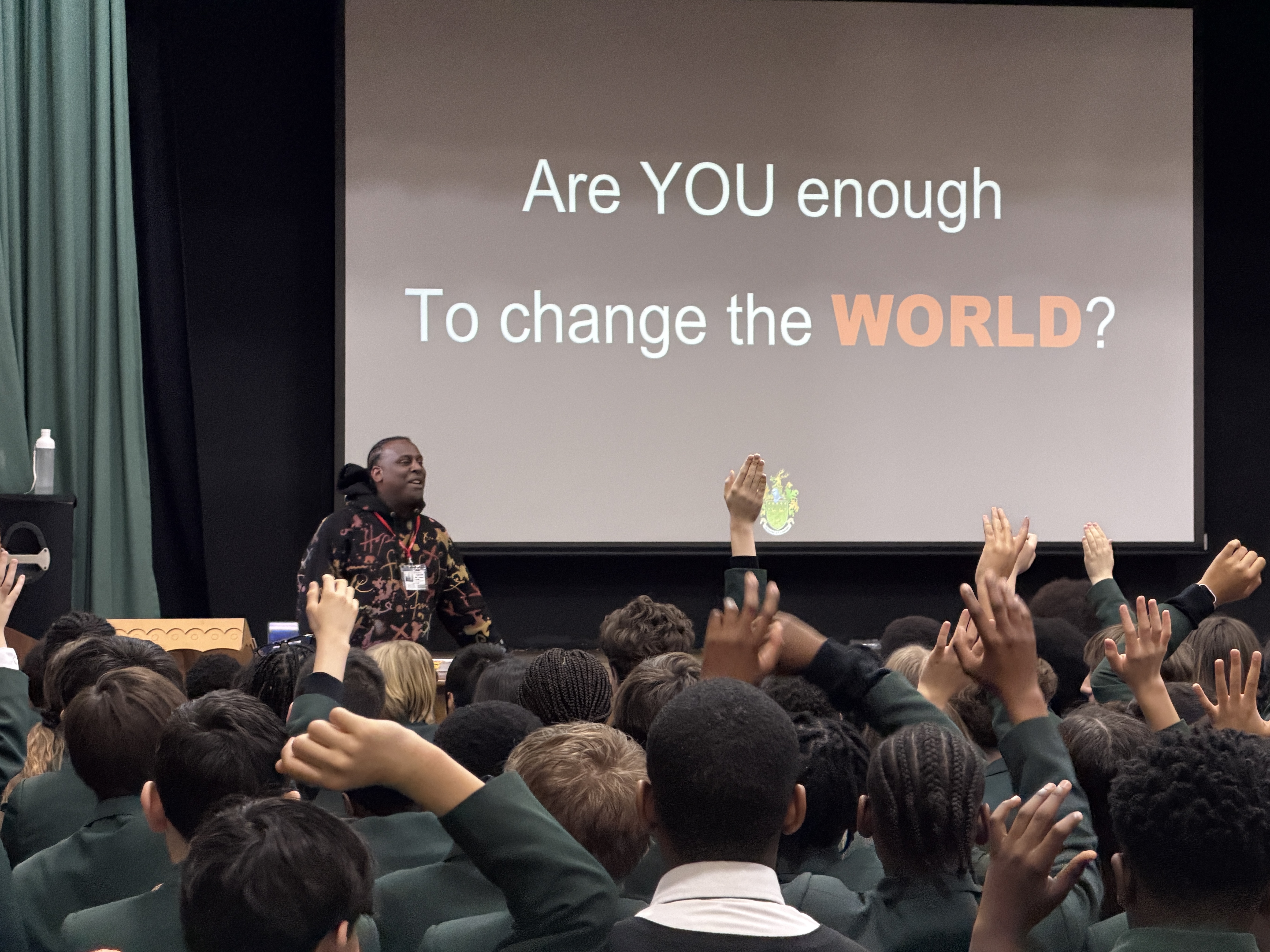 Author Stuart Lawrence Visit