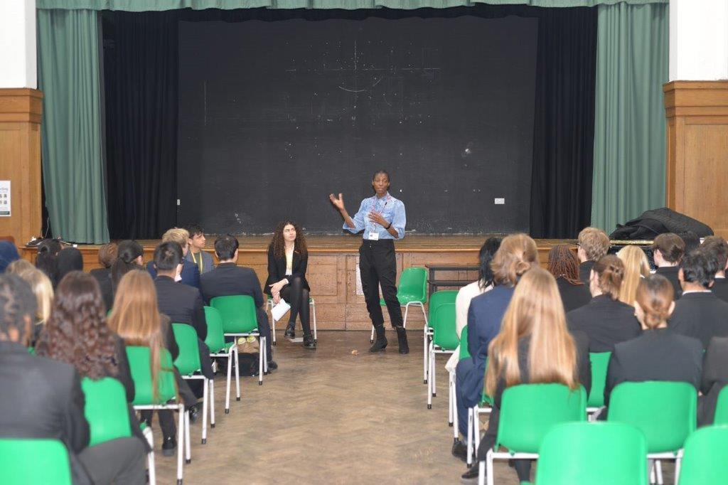 Dame Sharon White inspires Sixth Form students