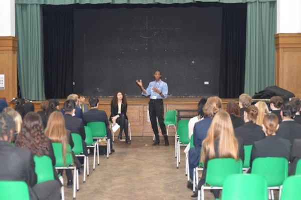 Dame Sharon White inspires Sixth Form students