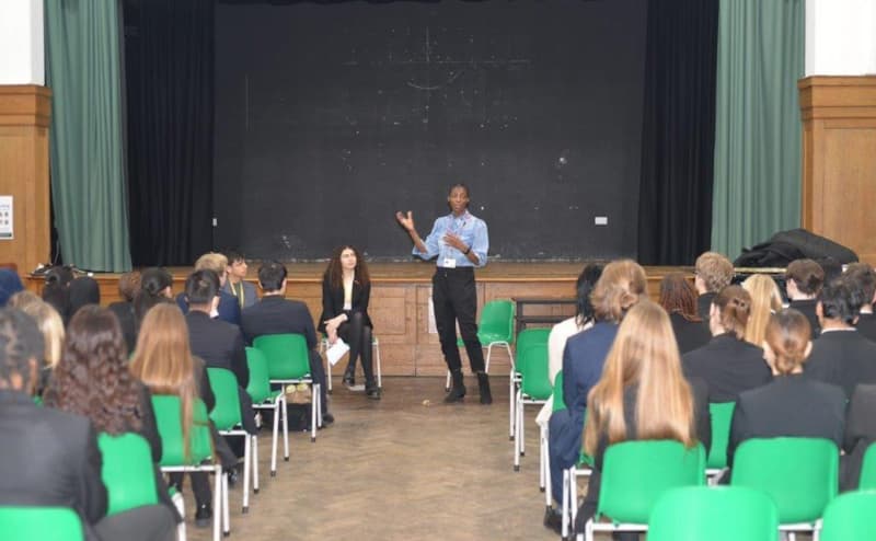 Dame Sharon White inspires Sixth Form students