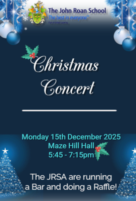 Christmas Concert 5:45pm - 7:15pm - Join us for Mulled wine in the bar and a fantastic raffle too!